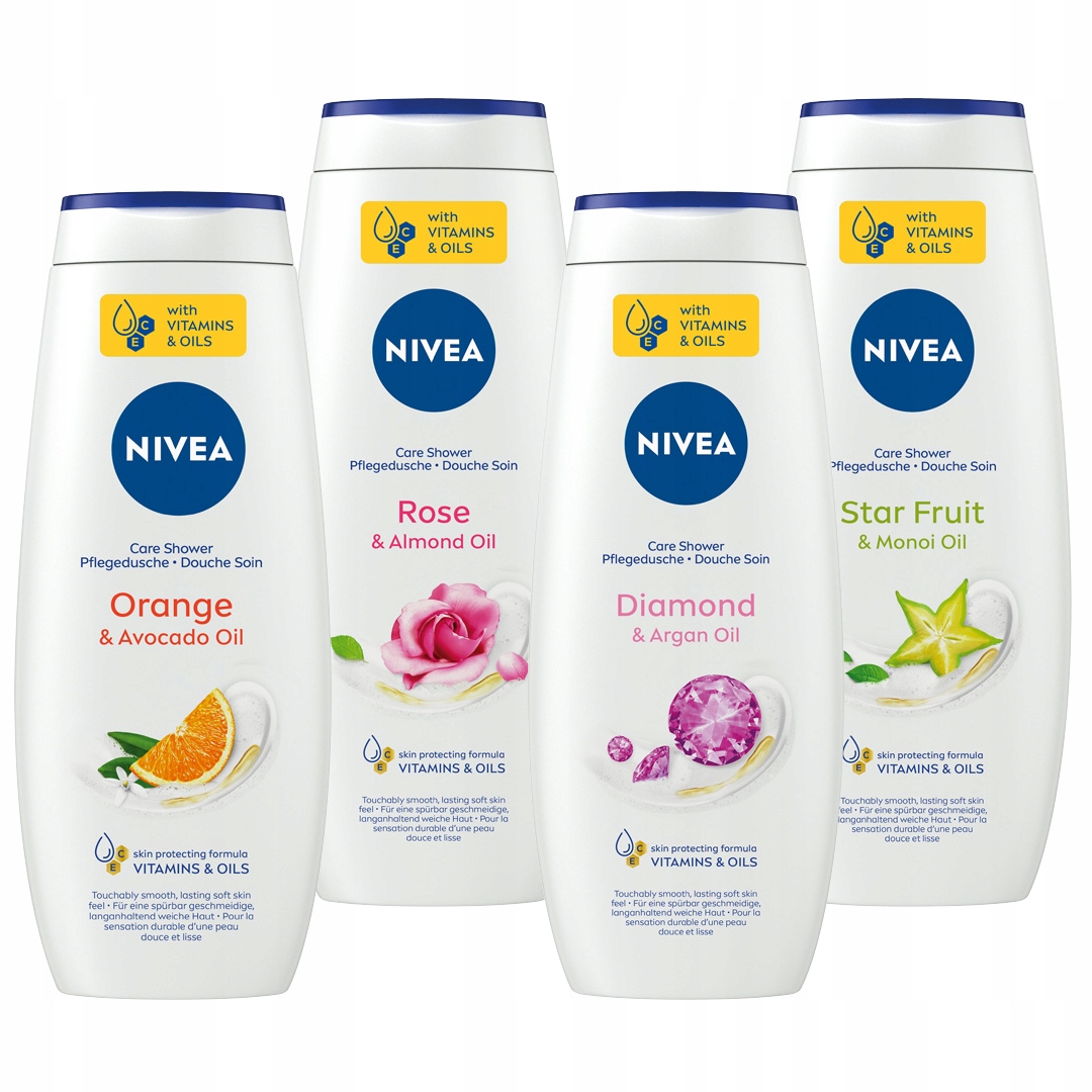Nivea Sprchový gél s karambolou a olejom monoi 500 ml